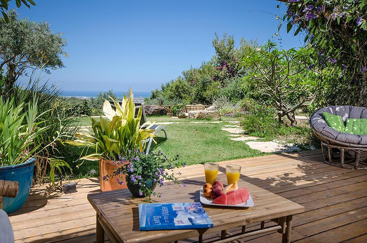 Above The Sea Villa Ein Hod Luaran gambar