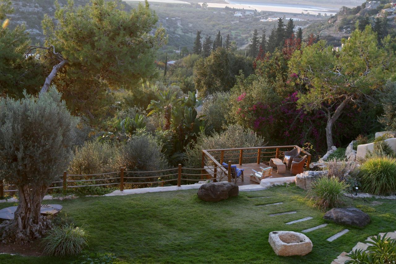 Above The Sea Villa Ein Hod Luaran gambar